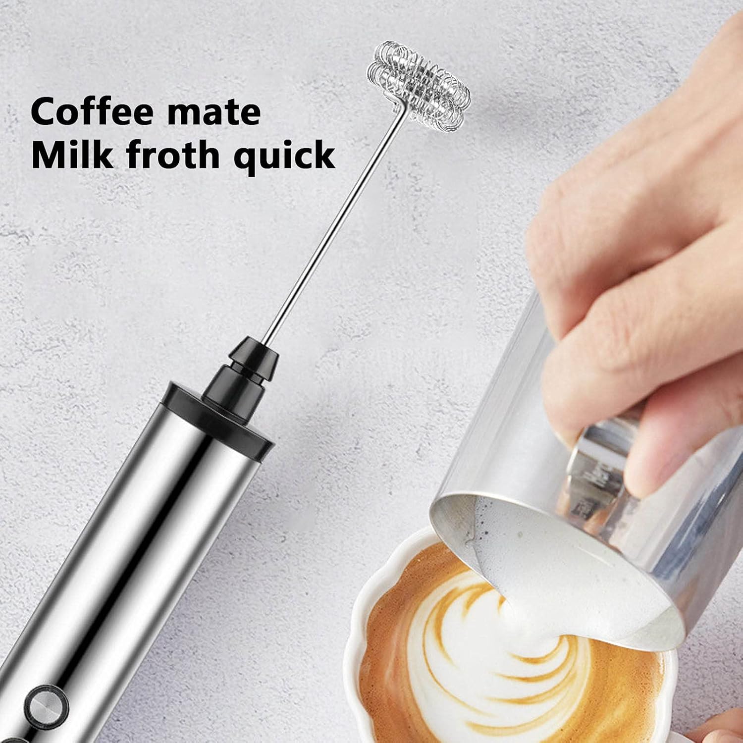 Kitchen Gadgets Blender - Magpie 3-in-1 handmixer, elektrische melkopschuimer, drankmixer,