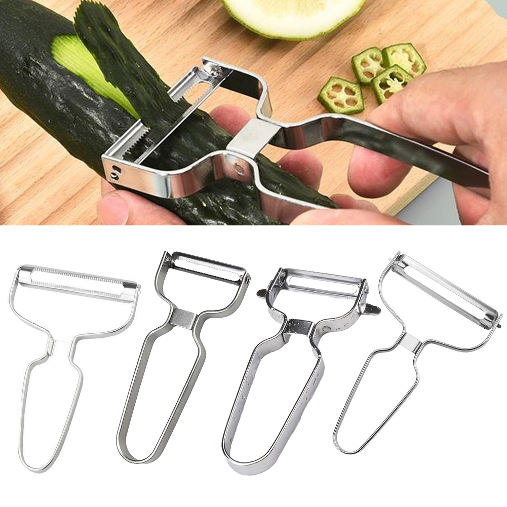 Kitchen Gadgets Hacks - 1 Stuk Roestvrijstalen Groente Fruit Dunschiller