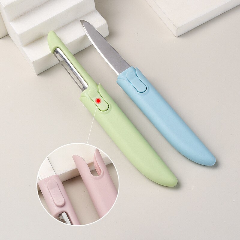 Kitchen Gadgets For Arthritic Hands - Twee in één dunschiller Roestvrij staal