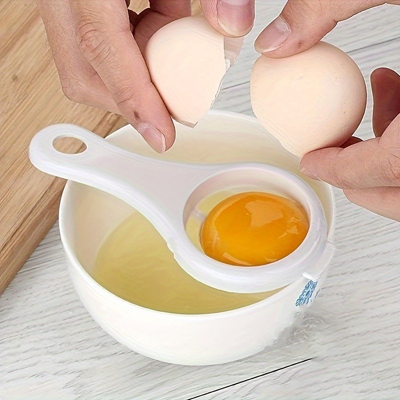 Egg Separator Tool - 1/3 Stuks Eiwit- en Eigeleide-Scheider, Plastic