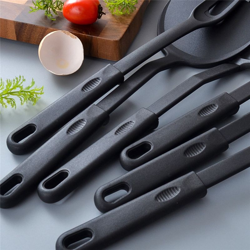 Kitchen Gadgets For Chefs - B62B 17-delige keukengereiset, antiaanbak kookgerei, zwarte