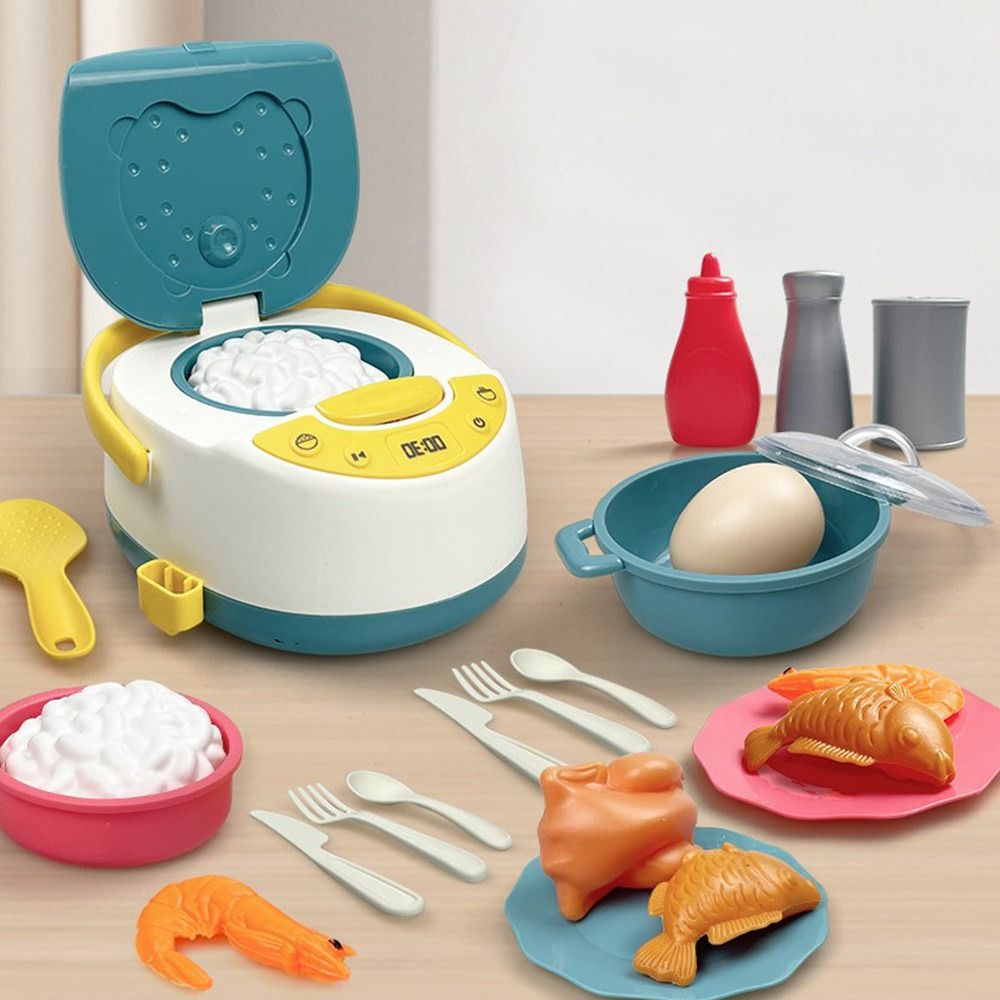 Kitchen Gadgets Kids - Veelkleurige kinderen koken speelset magnetron gasfornuis