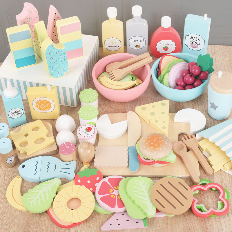Kitchen Gadgets Kids - Houten Pretend Play Voedsel Keuken Speelgoed
