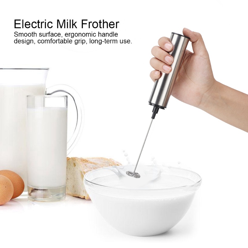 Kitchen Gadgets Blender - Handheld elektrische melkopschuimer, oplaadbaar, roestvrijstalen blendermixer,