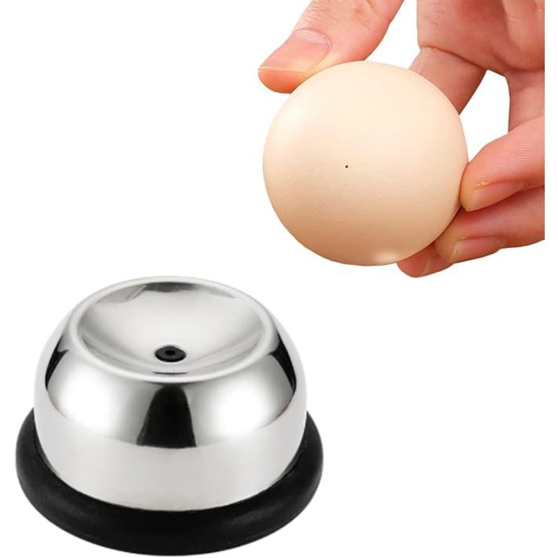 Egg Separator Tool - Roestvrijstalen eierprikker naaldgatpons voor het pochieren