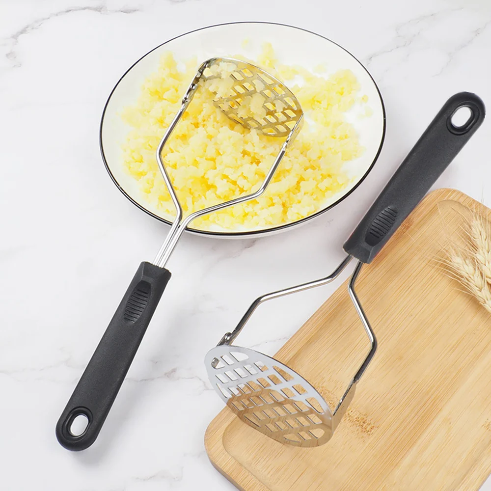 Kitchen Gadgets Kids - Roestvrijstalen aardappelstamper Handmatige fruit-groente-drukslijpmachine Keuken Kinderen