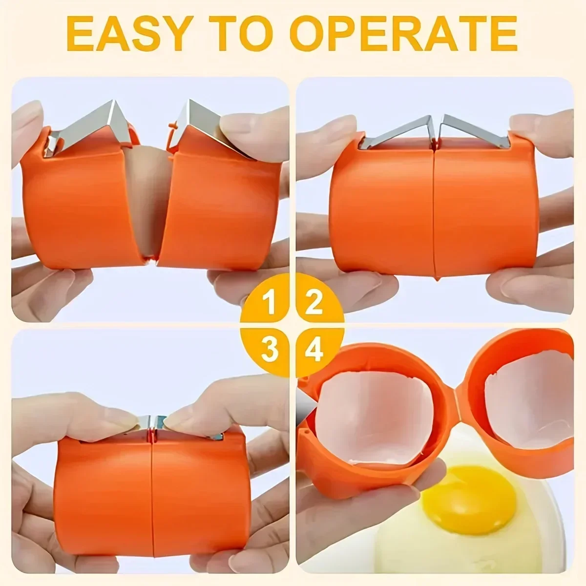 1/3pcs-Nieuwe Eierschaal Opene - Egg Separator Tool recensie en prijs