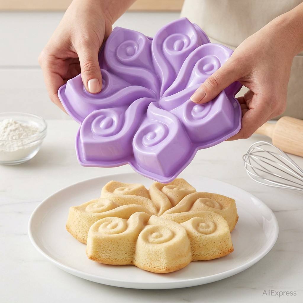 Grote Bloemvormige Siliconen C - Kitchen Gadgets Worth Buying recensie en prijs
