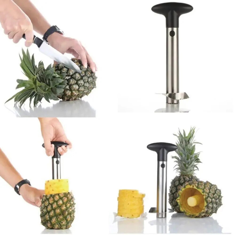 Spot roestvrijstalen ananassch - Kitchen Gadgets Hacks recensie en prijs