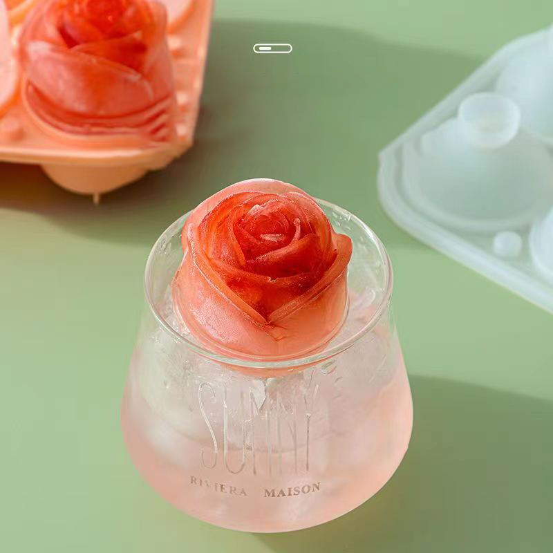 3D Rose Ice Mallen 4 Gaten Ijs - Kitchen Gadgets Worth Buying recensie en prijs