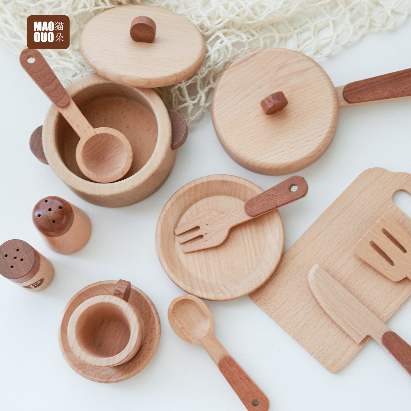 Maoduo Toys Beukenhouten Kinde - Kitchen Gadgets Kids recensie en prijs