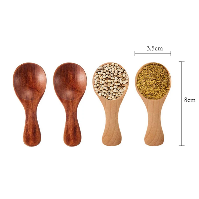 4 Stuks Mini Houten Lepels Kle - Kitchen Gadgets Kids recensie en prijs