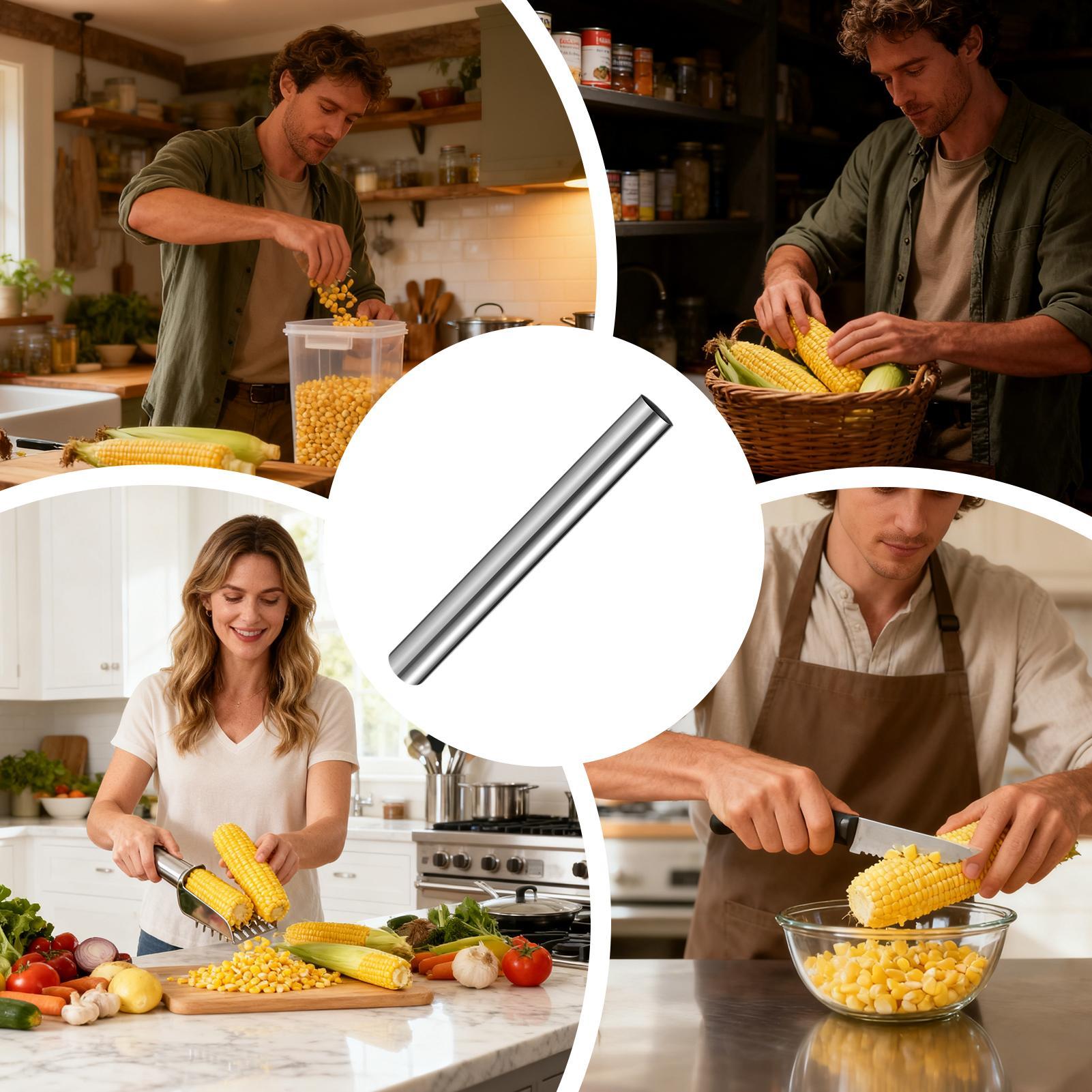 Maïskolf Dunschiller Roestvrij - Kitchen Gadgets For Chefs recensie en prijs