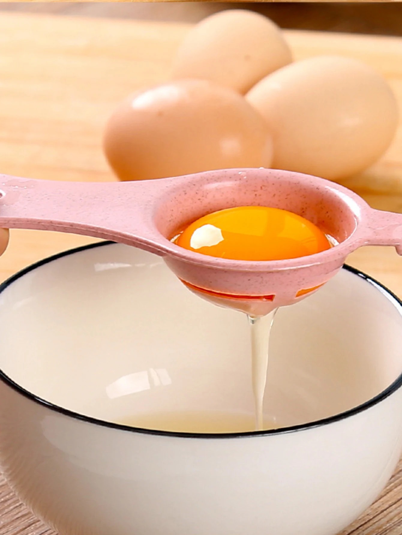 Nieuwe Droog Ei Separator Wit  - Egg Separator Tool recensie en prijs