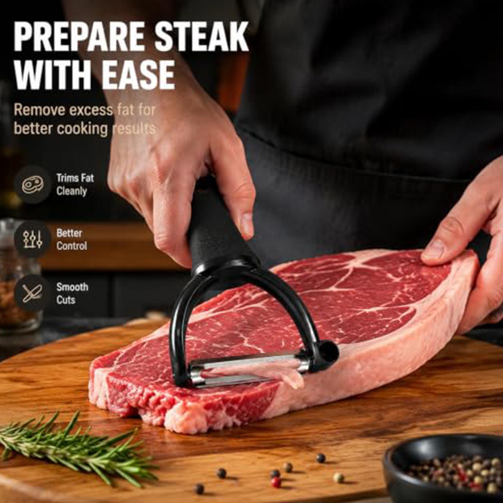 Handmatige vlees- en vetverwij - Kitchen Gadgets For Chefs recensie en prijs