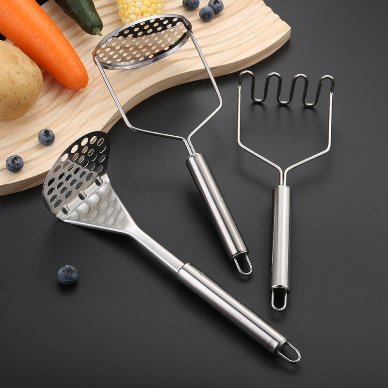 Roestvrijstalen aardappelstamp - Kitchen Gadgets Kids recensie en prijs