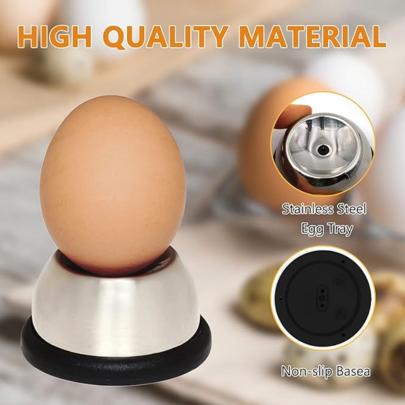 Roestvrijstalen eierprikker na - Egg Separator Tool recensie en prijs
