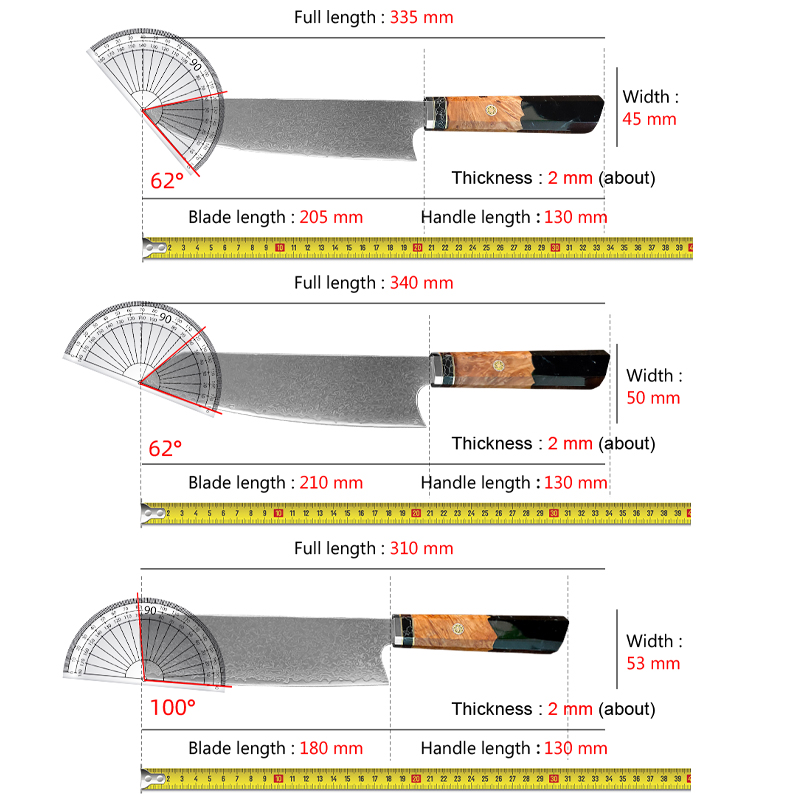 Japanse Damascus staal profess - Kitchen Gadgets Japanese recensie en prijs