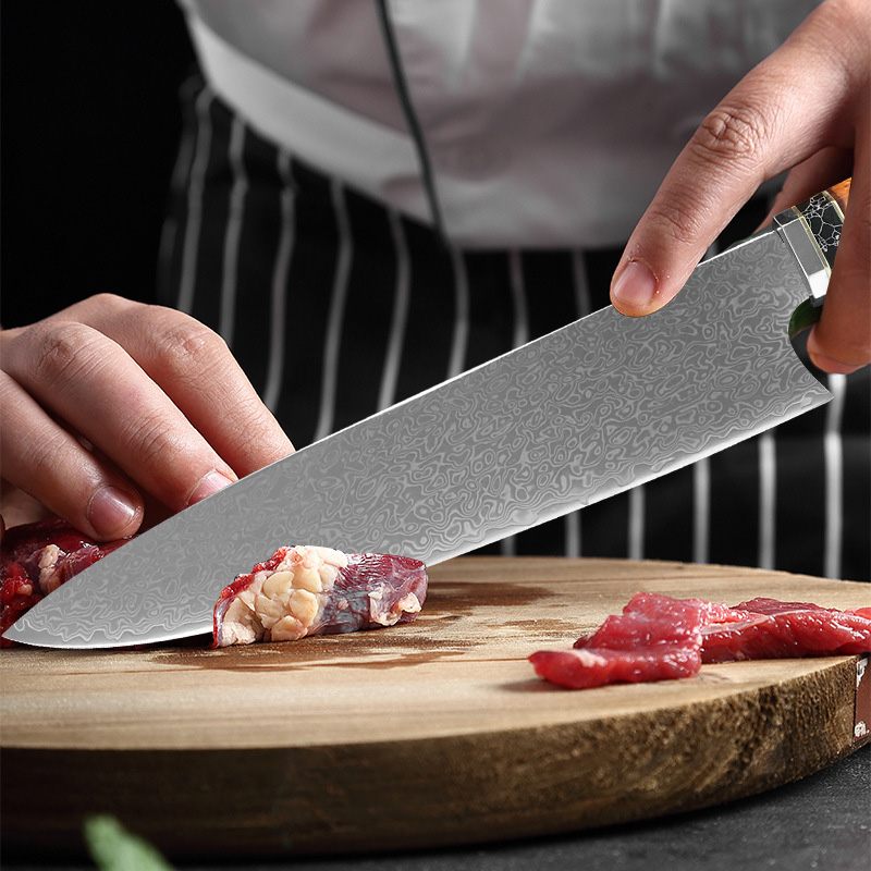 Japanse Damascus staal profess - Kitchen Gadgets Japanese recensie en prijs