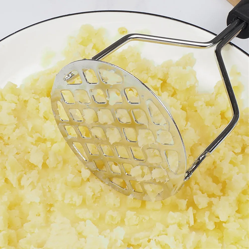 Roestvrijstalen aardappelstamp - Kitchen Gadgets Kids recensie en prijs