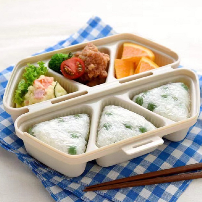 6-delige driehoekige sushi-vor - Kitchen Gadgets Japanese recensie en prijs